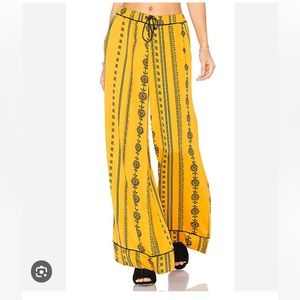 House of Harlow, Joni Pants, Inca Pajama Print, Size L.